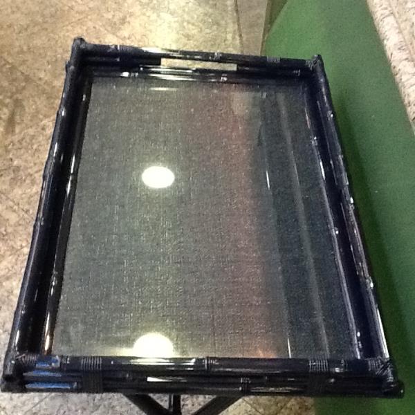 BANDEJA GG BAMBU AZUL MARINHO