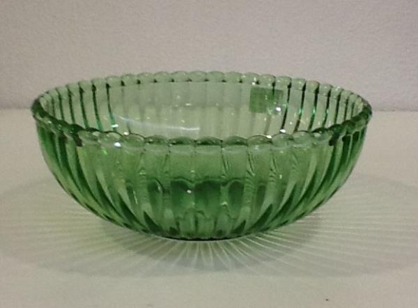 BOWL VIDRO TANGERINE VERDE 7,5X19,5 DIAM CM