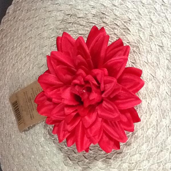 ARGOLA DE GUARDANAPOS PRIMAV. DALILA VERM.