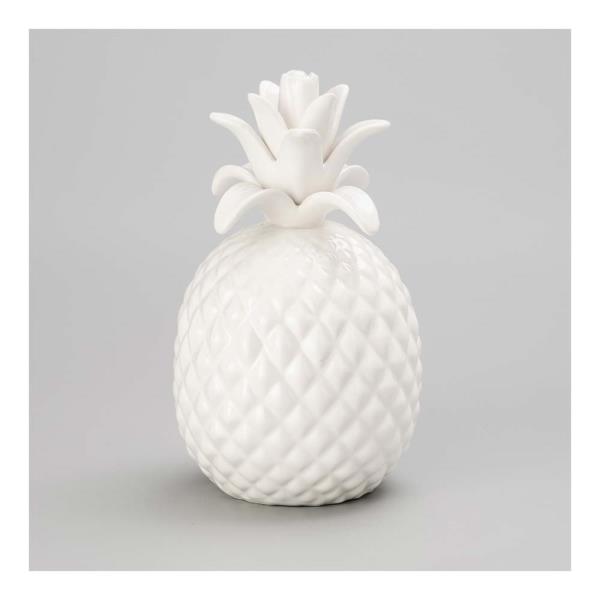 ABACAXI DE CERAMICA DECORATIVO 19,7CM