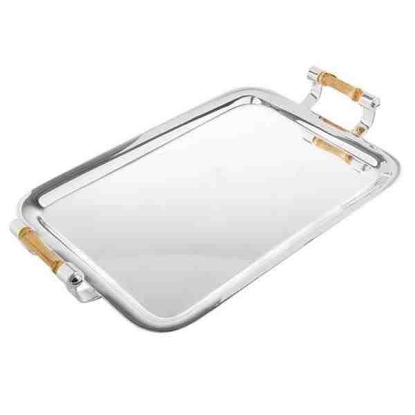 BANDEJA PRATA C/BAMBU MED