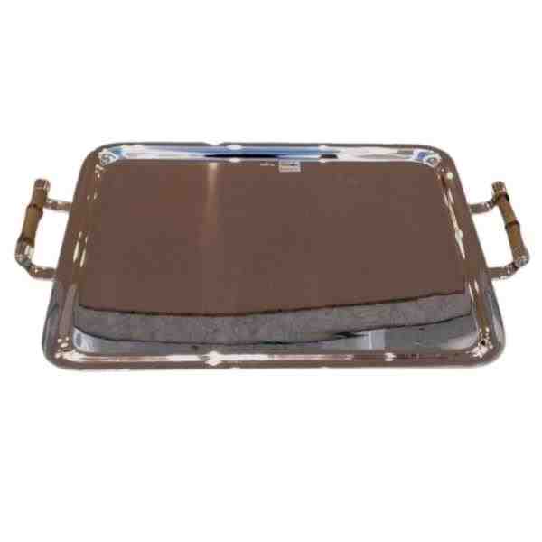 BANDEJA PRATA C/BAMBU GDE