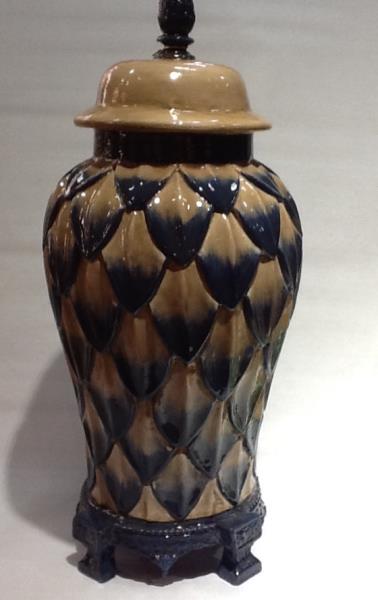 ANFORA RED FOLHAS D=23 H=52