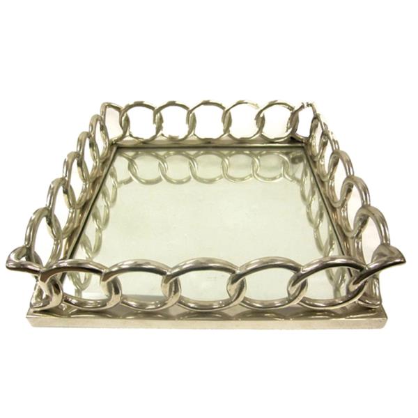 BANDEJA COM BASE EM ESPELHO