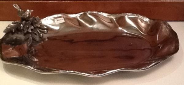 BANDEJA EM ALUMINIO P/ DECORACAO