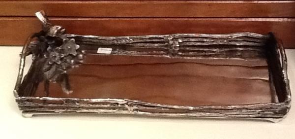 BANDEJA EM ALUMINIO P/ DECORACAO