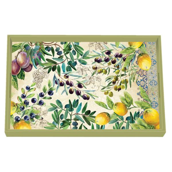 BANDEJA MADEIRA VANITY TUSCAN GROVE