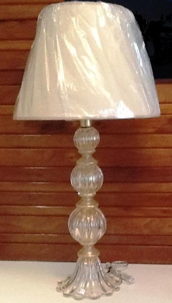 BASE CRIST. P/ ABAJ. 3 BOLAS OURO (M 4)73 TRANSP C/ OURO