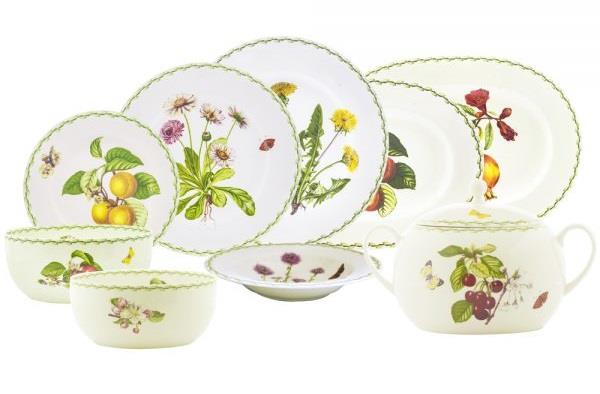 AP.  DE JANTAR FRUITS AND FLOWERS 42 PCS