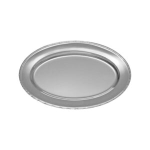 TRAVESSA OVAL COM CORDAO CROISE 45X31CM