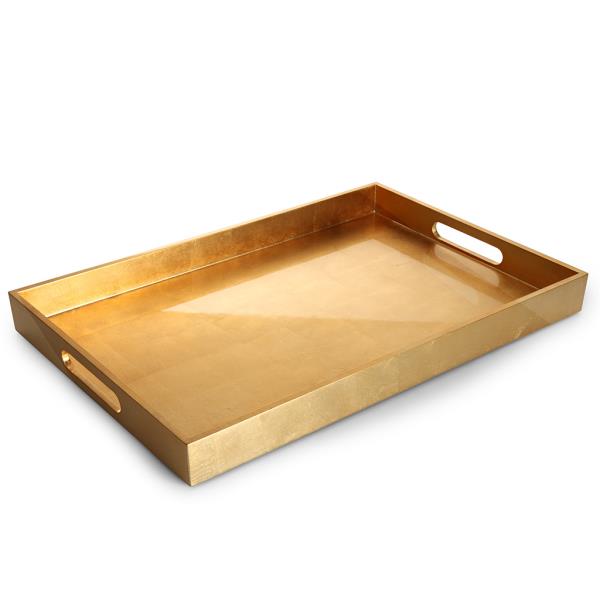 BANDEJA SONATTA LACQUER RET GOLD