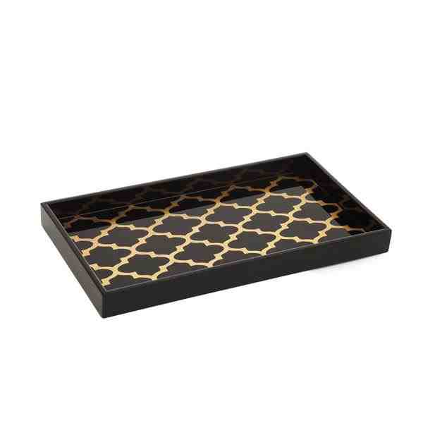 BANDEJA SONATA TRELLIS RET M PRETO