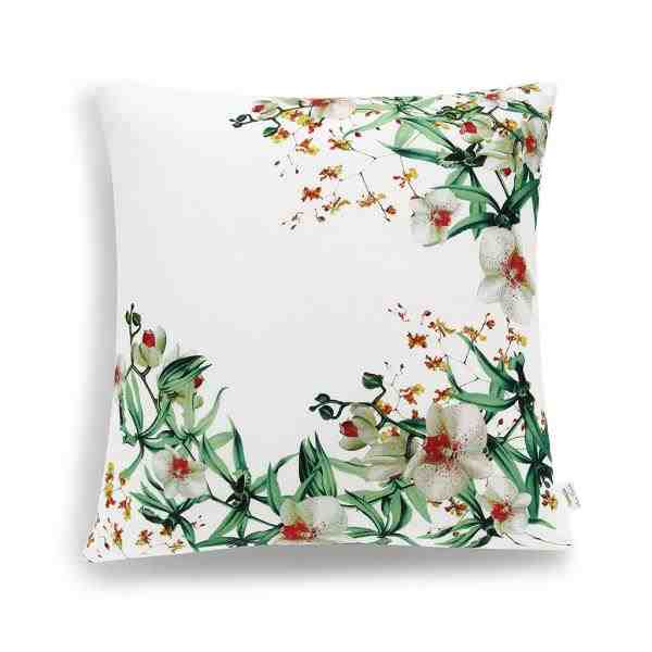 ALMOFADA 50X50CM CONST. PASCOLATO ORQUIDEAS