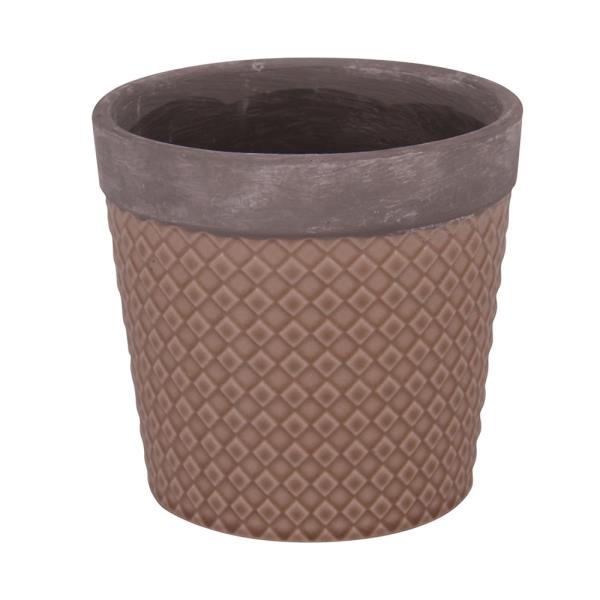 CACHEPOT DE CERAMICA 14X13CM