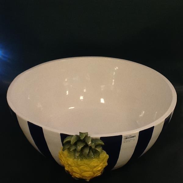 BACIA REDONDA LISTRADA DE ABACAXI