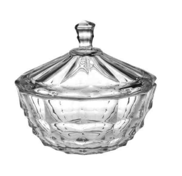 BOMBONIERE SQUARE CRISTAL ECOL. 11,8X10CM