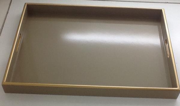 BANDEJA AGAIN G CAMURCA C/ FILETE DOURADO