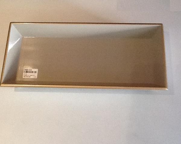 BANDEJA TANIA RET P FENDI C/ FILETE DOURADO