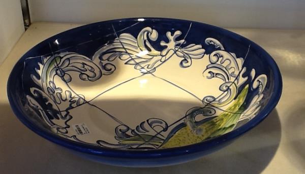 APOIO ORNAMENTAL CAPRI MD AZULEJO COL PASSARO