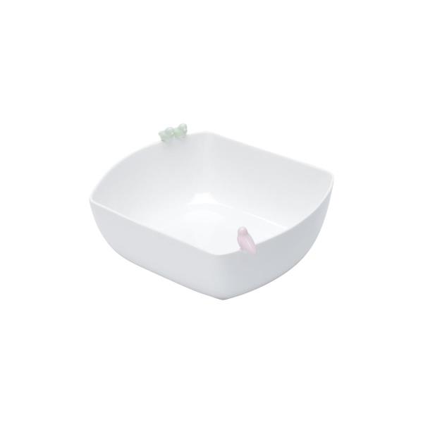 BOWL DE PORCELANA BIRD 21X19,8X9,3CM