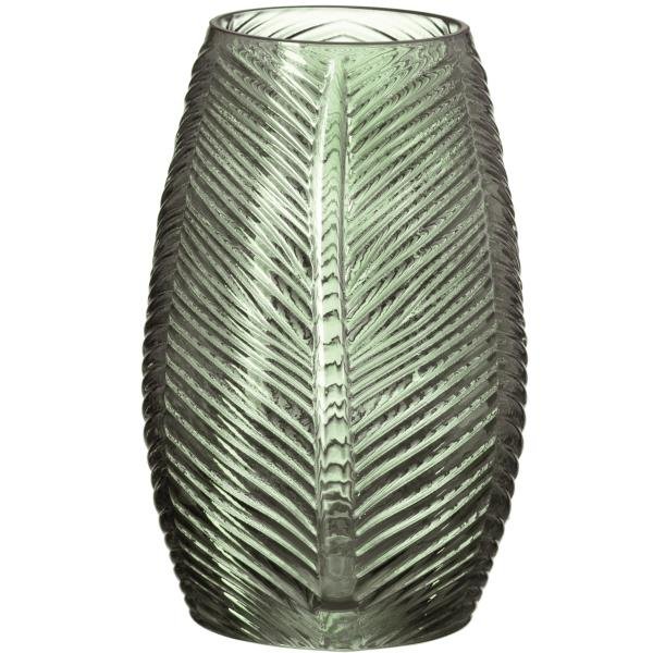 VASO VERDE EM VIDRO