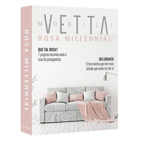 BOOK BOX VETTA ROSA MILLENNIAL 30X24X4CM