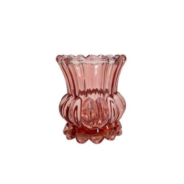 VASO MARSALA EM VIDRO