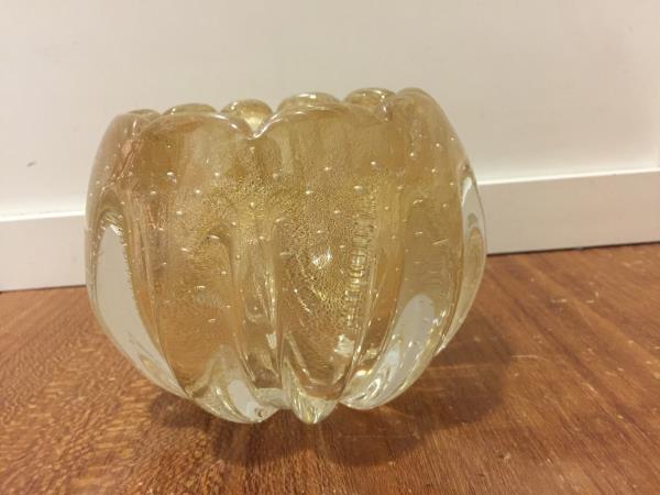 CACHEPOT MINI GOLD CRISTAL