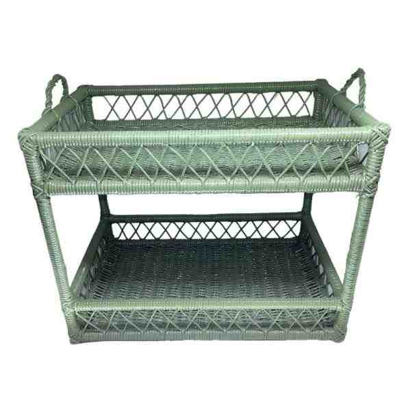 BANDEJA DUPLA G VERDE