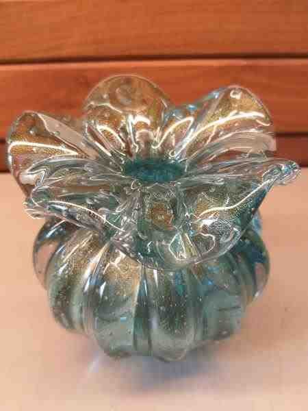 VASO G 75 AQUAM CLARO C/ OURO