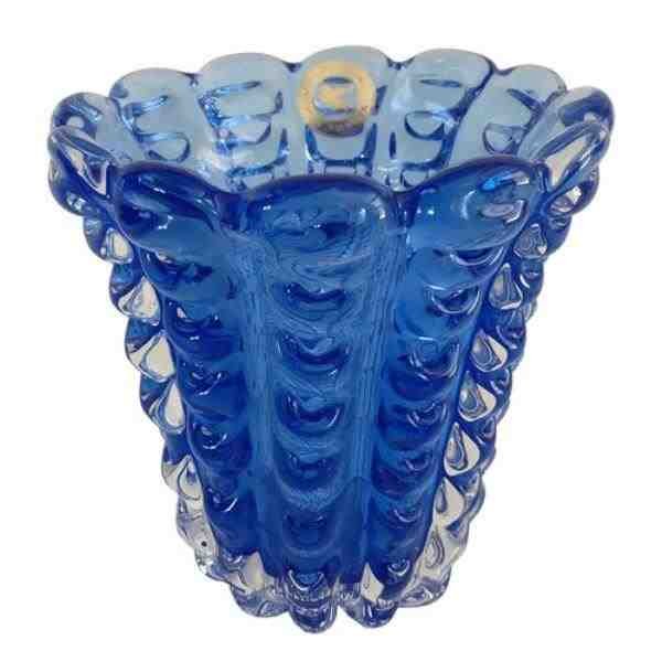 VASO P 18 AZUL ESCURO S/OURO