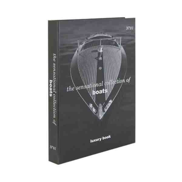 BOOK BOX SENSATIONAL COLL.OF BOATS 30X24X4CM