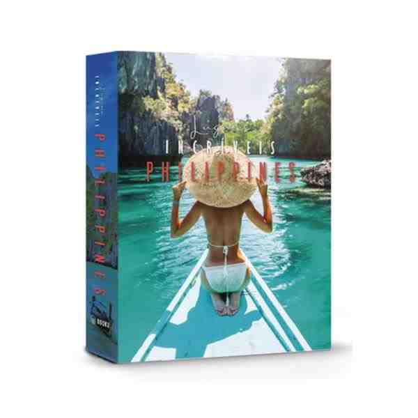 BOOK BOX LUGARES INCRIVEIS PHILIPPINES 26X20X7CM