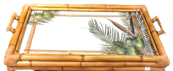 BANDEJA BAMBU DUPLA ITACARE GG