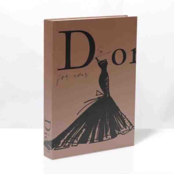 BOOK BOX METALIZADO FOR EVER 36X27X5CM