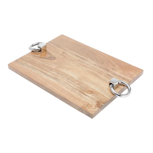 BANDEJA MADEIRA C/ ALCA 40X30X7