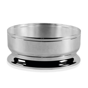 CENTRO DE MESA SILHOUETTE PEROLA D24CM ALT 10CM
