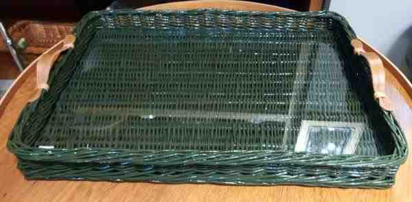 BANDEJA VIME G VD ESCURO C/ ALCA NATURAL