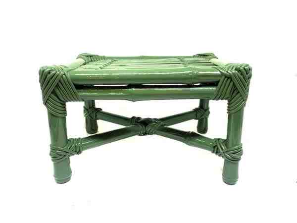 BANQUETA BAMBU VERDE MUSGO M