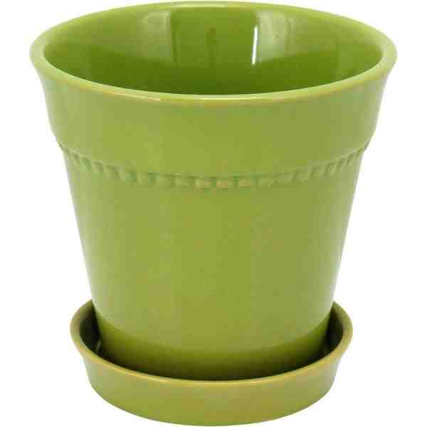 CACHEPO CERAM VERDE C/ PRATO MARAJO