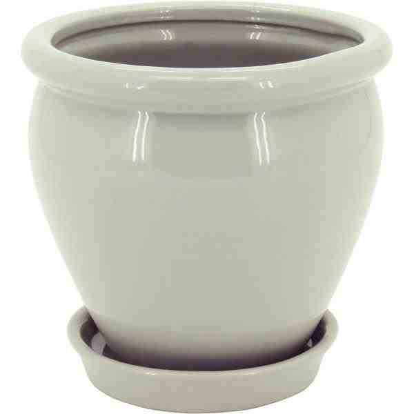 CACHEPO CERAM BEGE C/ PRATO PETRIZ