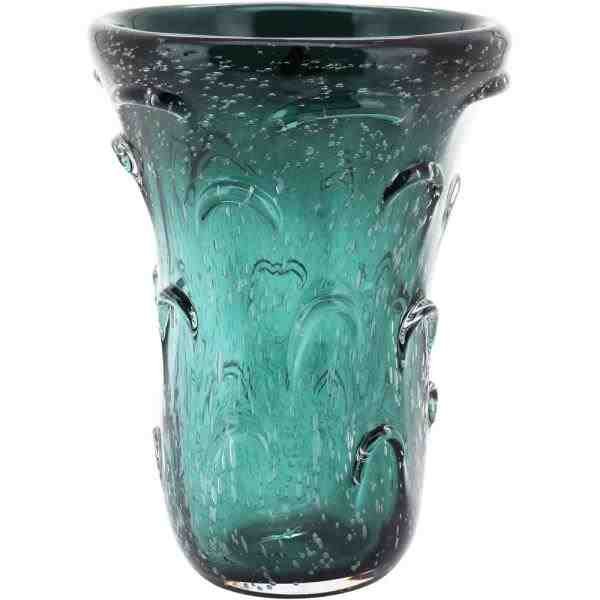 VASO VIDRO VERDE TISTU