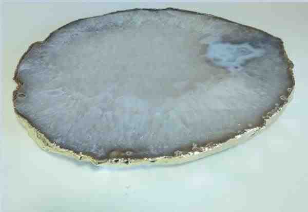 BANDEJA AGATA CRISTALIZADA GROSSA