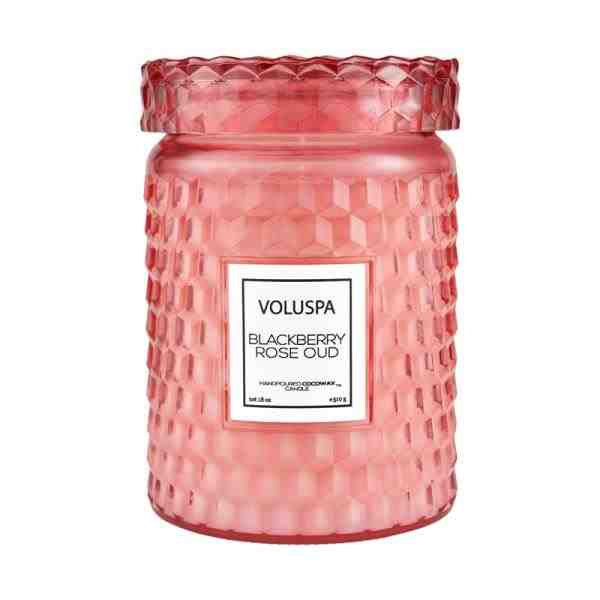 VELA POTE G 100H TP VIDRO BLACKBERRY ROSE OUD