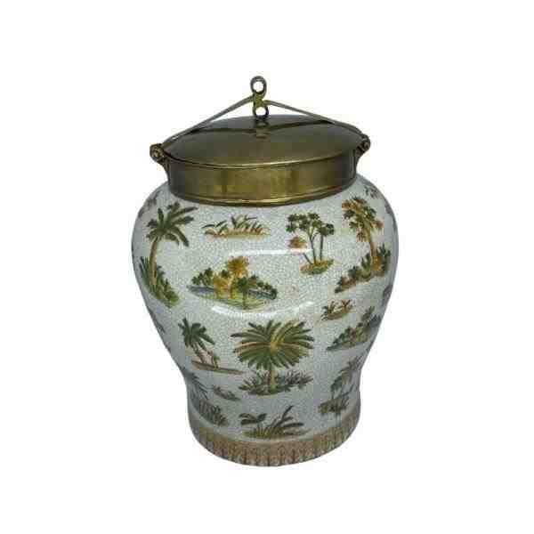 VASO DE PORCELANA LE PALMIER