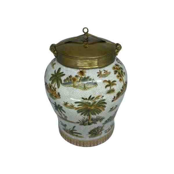 VASO DE PORCELANA LE PALMIER