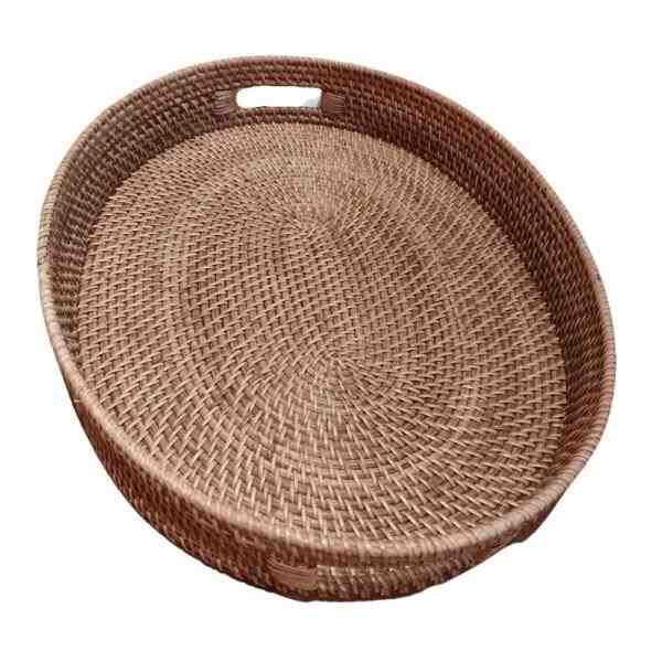 BANDEJA OVAL RATTAN M
