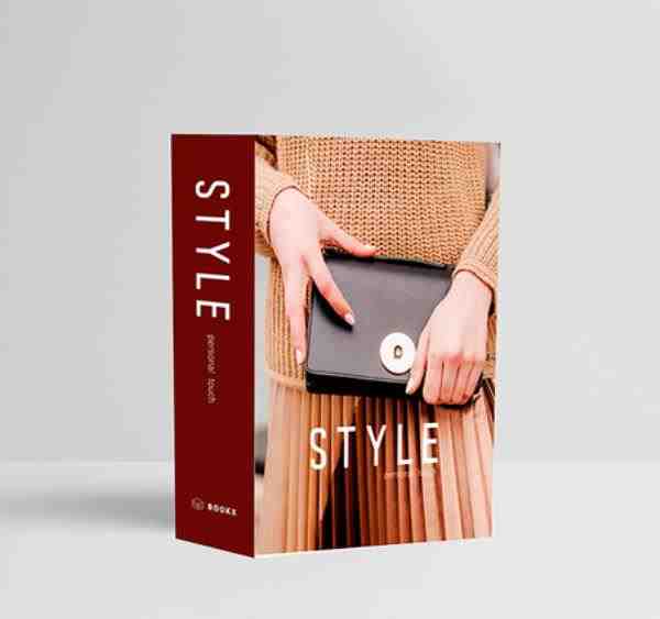 BOOK BOX FASHION PERSONAL 26X20X7CM