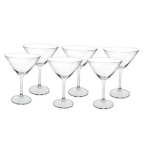 JG 6 TACAS P/ MARTINI GASTRO CRISTAL ECOL 280ML