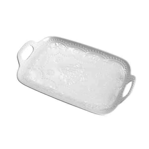 BANDEJA PORC C/ ALCA BUTTERFLY BCA  29X18X4CM